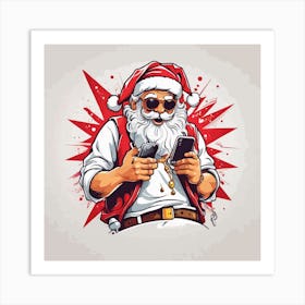 Santa Claus Art Print