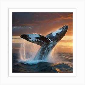 Humpback Whale 1 Art Print