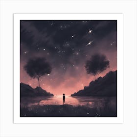 Night Sky Art Print