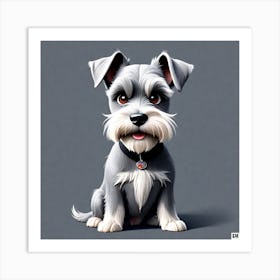 Schnauzer 1 Art Print