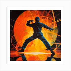 Tai Chi Art Print