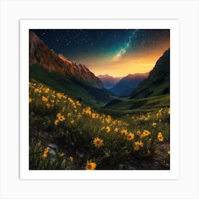 Milky Way Art Print