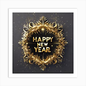 Happy New Year 113 Art Print