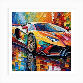 Lamborghini 70 Art Print