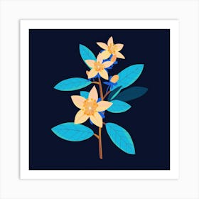 Jasmine Flower Art Print