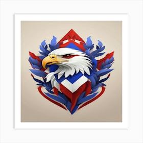 Eagle Head Art Print