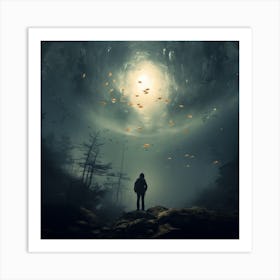 Dark Fantasy - Fantasy Stock Videos & Royalty-Free Footage Art Print