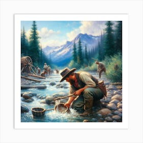 Gold Rush Art Print