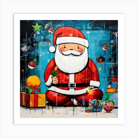 Santa Claus 17 Art Print