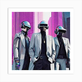 Daft Punk 1 Art Print