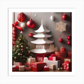 CHRISTMAS STILL ART Art Print