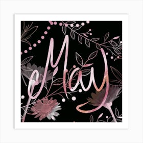 May Flowers 1 Art Print