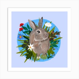 Spring Rabbit Art Print