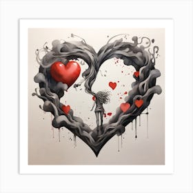 Heart Of Love Art Print