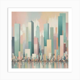 Cityscape 51 Art Print