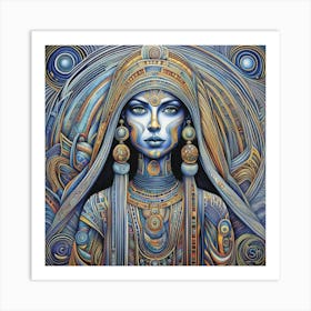 Egyptian Goddess 1 Art Print