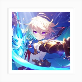 Hero Of Legends Art Print