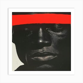 Portrait Of A Black Man 2 Art Print