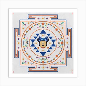 Mouse yantra Art Print