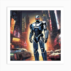 Cyborg 8 Art Print