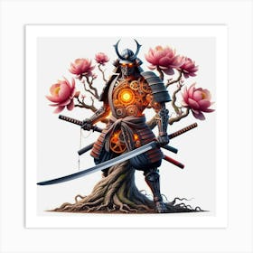 Samurai Warrior 8 Art Print