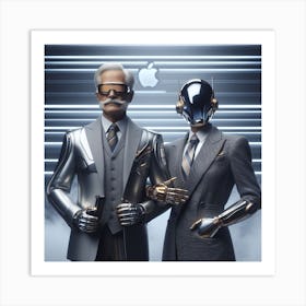 Two Men In Suits 1 Art Print