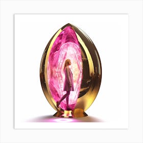 Golden Egg 1 Art Print