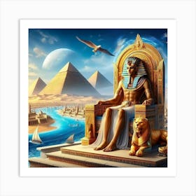 Certainly! Egyptian Astronomy Has A Rich History That Dates Back To Prehistoric Times Art Print