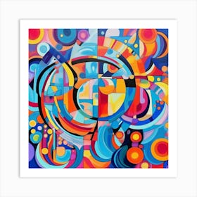 Abstract Painting 14 Art Print