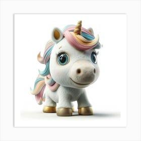 Unicorn 90 Art Print