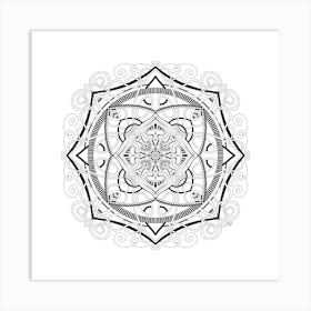 Mandala Motif 1 Art Print