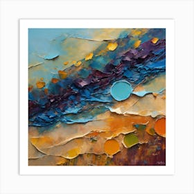 Abstract Painting 18 Art Print