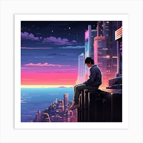 Cityscape 3 Art Print