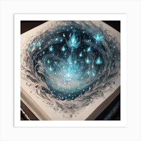 Book Of Magic 1 Art Print