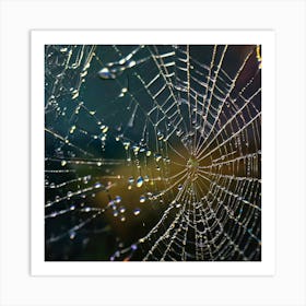 Spider Web2 Art Print