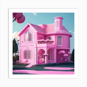 Barbie Dream House (602) Art Print