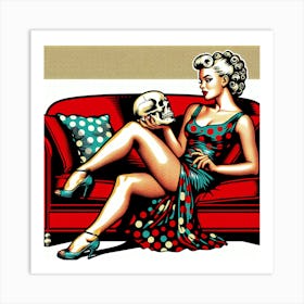 Pin-up #L28 Art Print