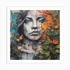 Autumn Leaves Art Print