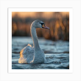 Swan Beak Art Print