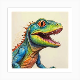 Lizard 29 Art Print