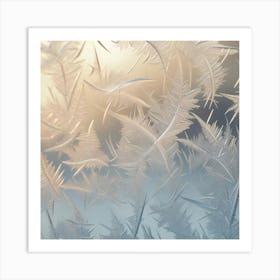 Frosty Window 2 Art Print