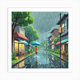 Rainy Day Art Print