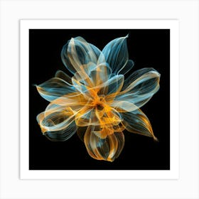 Flower Of Light Art Print