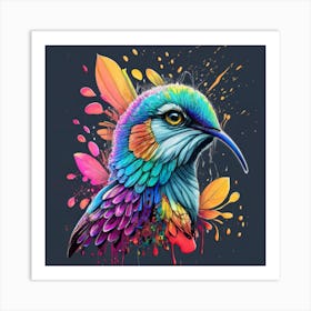 Hummingbird Art Print