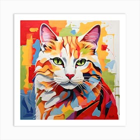  Cat  Art Print