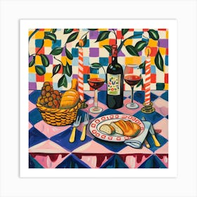 La Piazza Trattoria Trattoria Italian Food Kitchen Art Print