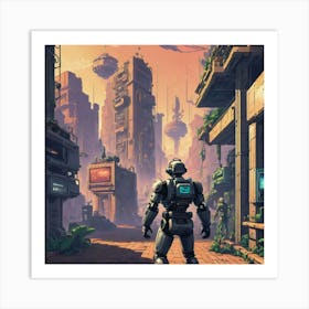 Robotica 2 Art Print