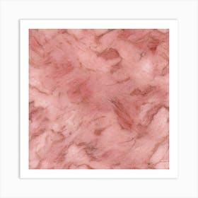 Pink Granite Art Print