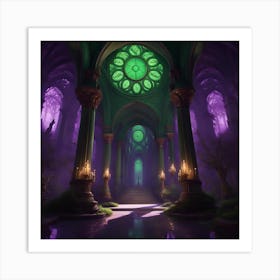 Realms Unknown to Mortal Sight Pt2 Art Print