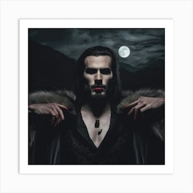 Dracula 5 Art Print